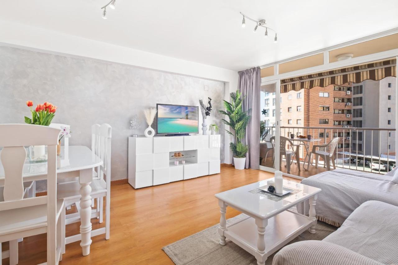 Los Ranchos 4-3 Apartment Levante Beach Benidorm Bagian luar foto