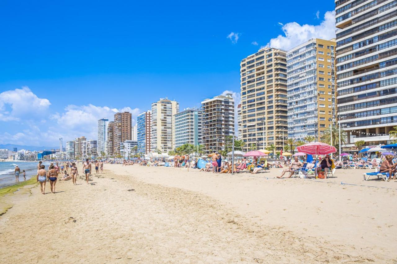 Los Ranchos 4-3 Apartment Levante Beach Benidorm Bagian luar foto